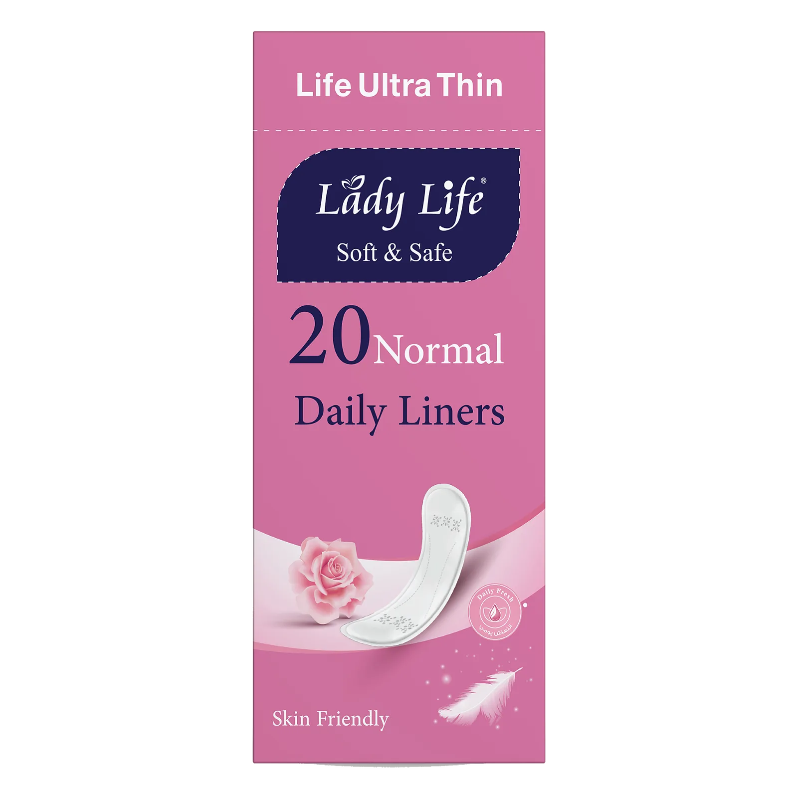 Lady Life Everyday — Normal flat · 20 pads