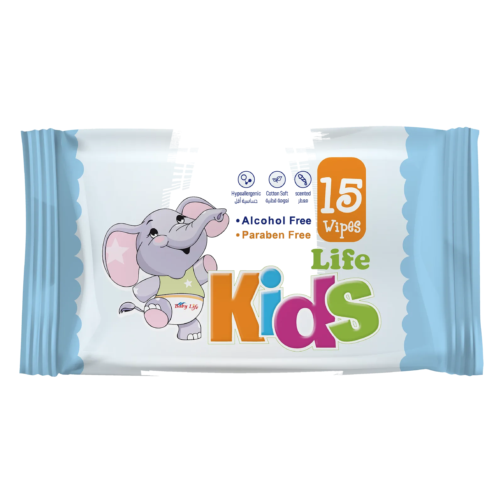 Life Kids Wipes — life kids - 15 Wipes-Alcohol Free 1
