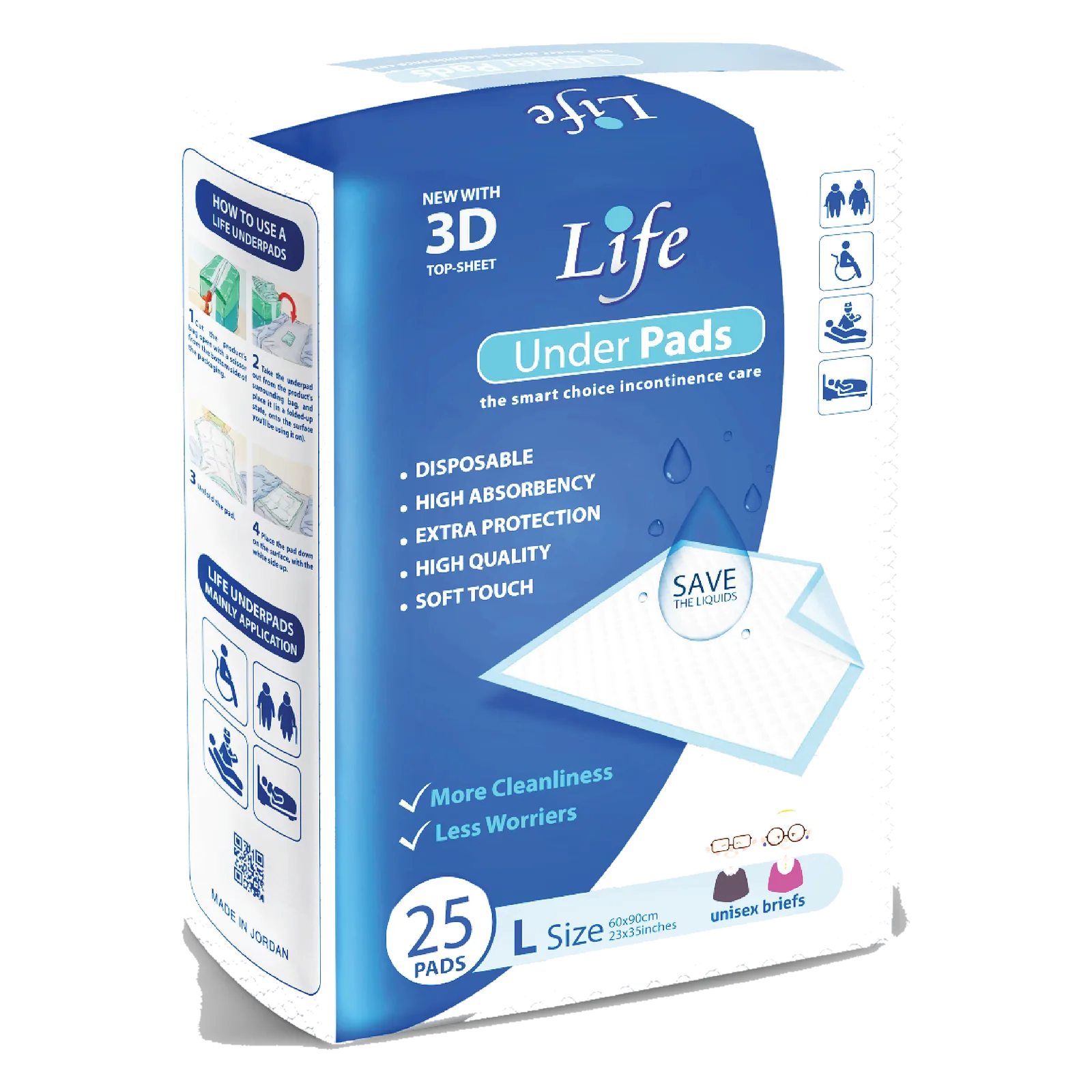 Life Under Pads — 25 pads