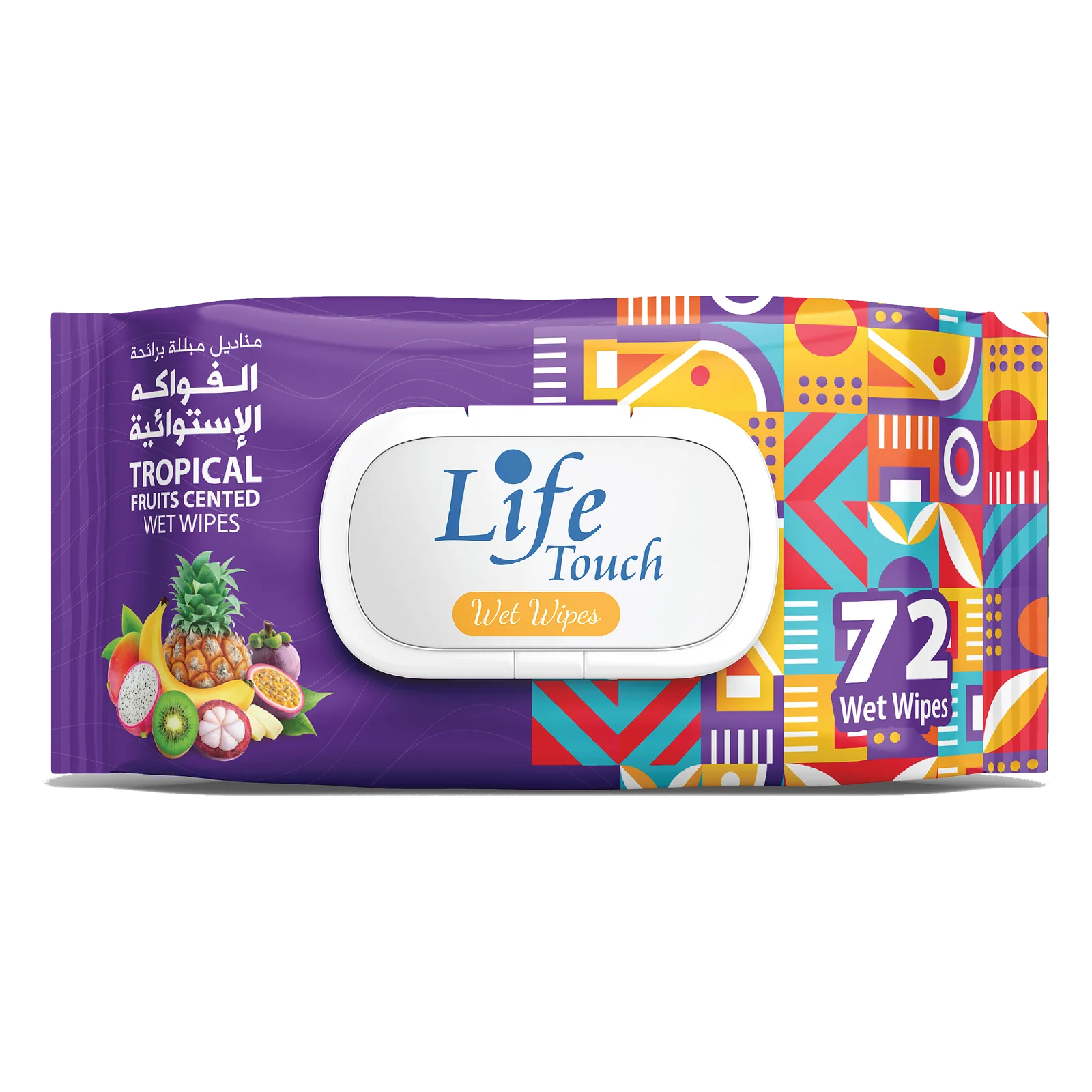 Life Touch Wet Wipes · 72 — Tropical